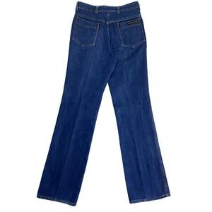 Vtg Charlotte Ford for Don Sport Jeans Womens 12 28x34 Blue High Rise Boot Tall